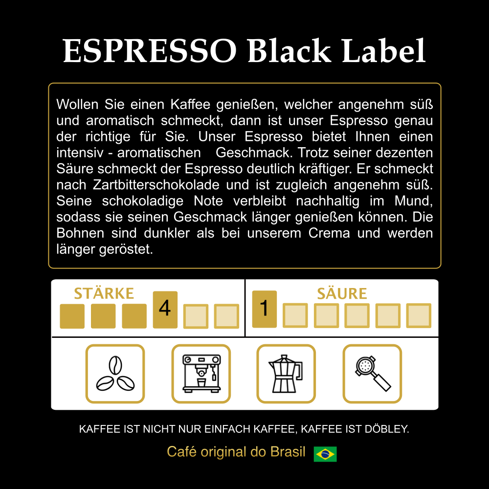 Döbley Espresso Black Label