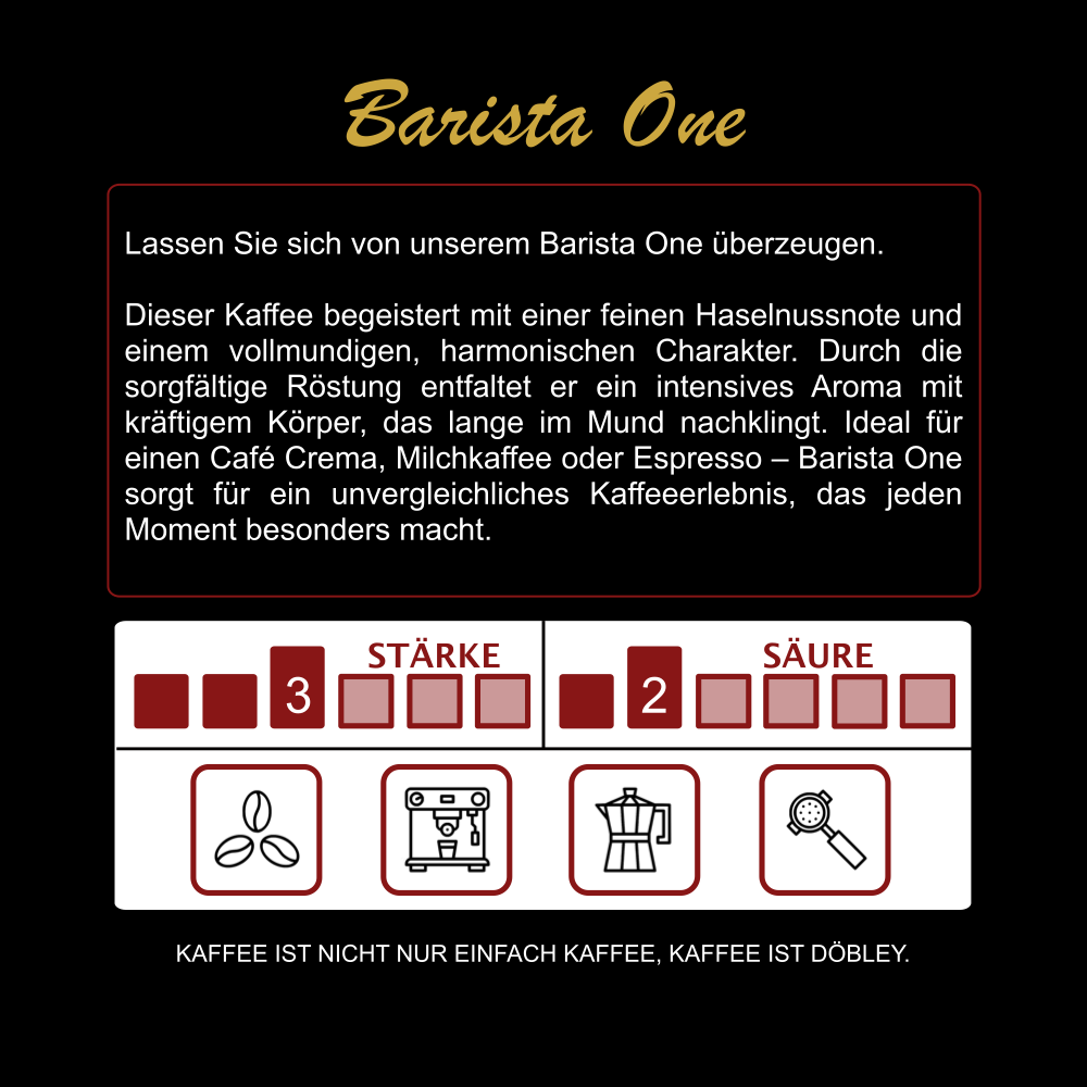 Döbley Crema Barista One